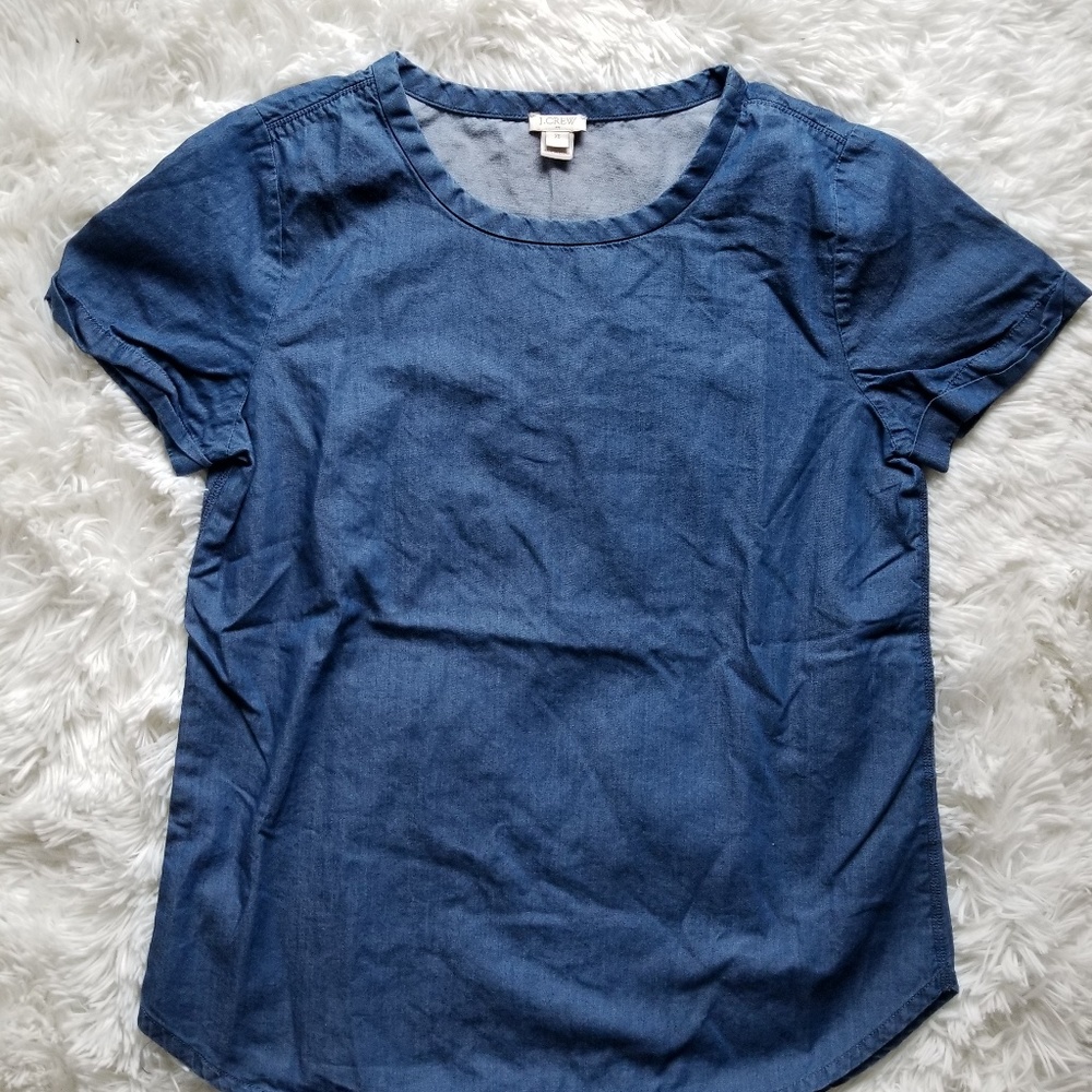 Chambray top
